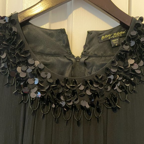 Betsey Johnson Evening sequined cocktail dress - Picture 3 of 7